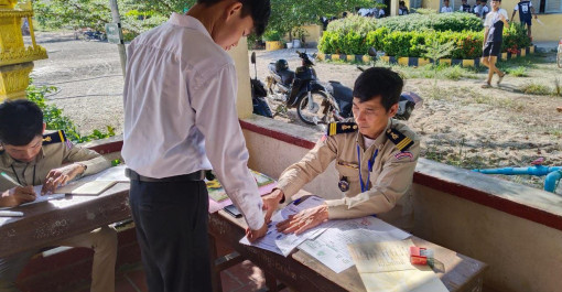 ខេត្តព្រៃវែង៖ នៅថ្ងៃពុធ ៩រោច ខែស្រាពណ៍ ឆ្នាំរោង ឆស័ក ព.ស ២៥៦៨ ត្រូវនឹងថ្ងៃទី២៨ ខែសីហា ឆ្នាំ២០២៤ ផ្នែកជំនាញអត្តសញ្ញាណប័ណ្ណសញ្ជាតិខ្មែរ នៃអធិការដ្ឋាននគរបាលស្រុកពោធិ៍រៀង