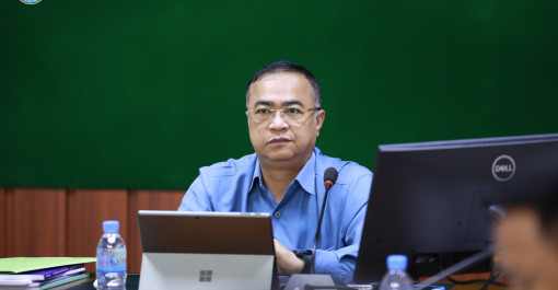 ឯកឧត្តម ផុន លីវិរៈ អគ្គនាយករង អញ្ជើញដឹកនាំកិច្ចប្រជុំផ្សព្វផ្សាយវឌ្ឍនភាពការងារអត្តសញ្ញាណកម្ម ជូនមន្រ្តីទើបផ្ទេរចូលអគ្គនាយកដ្ឋានអត្តសញ្ញាណកម្ម